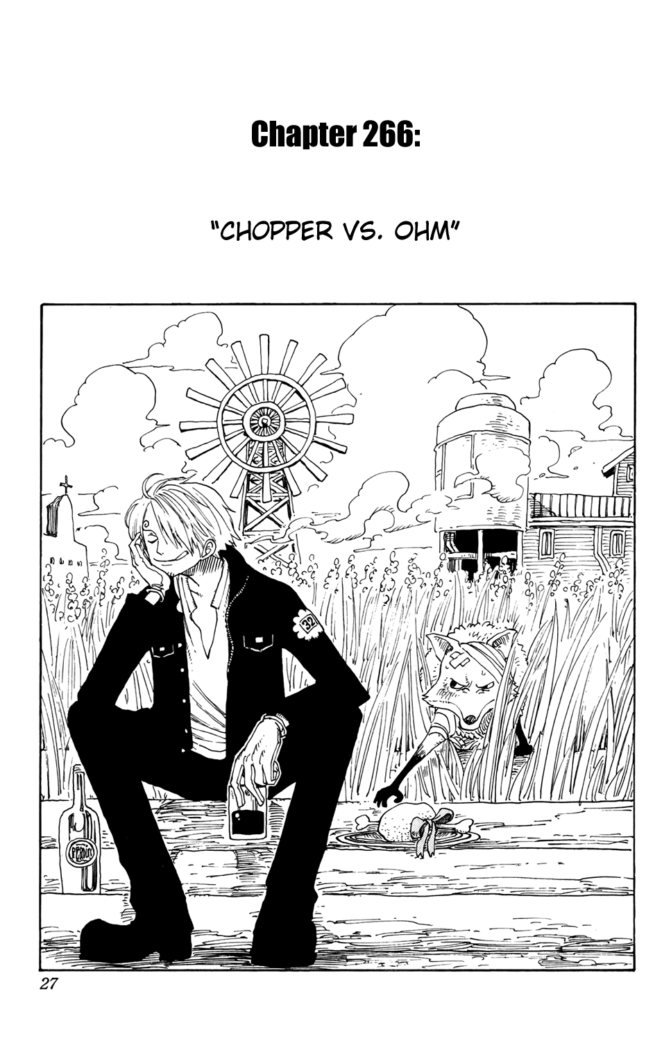 One Piece, Chapter 266 image 01